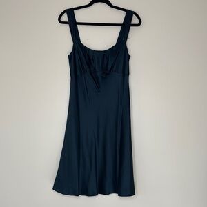 Elegant Navy Sleeveless Dress